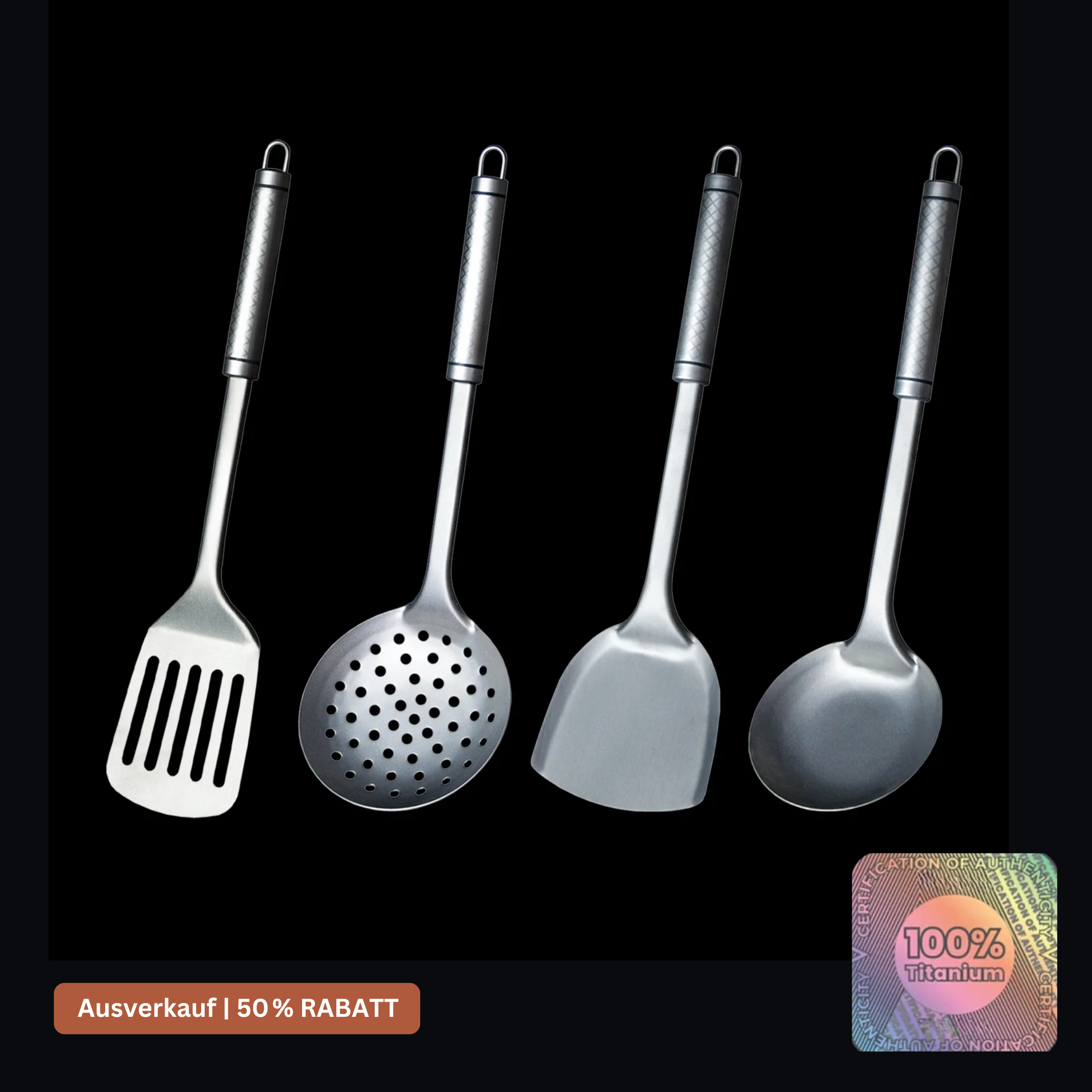 Mosman 100% Pure Titanium Spatula / Utensils